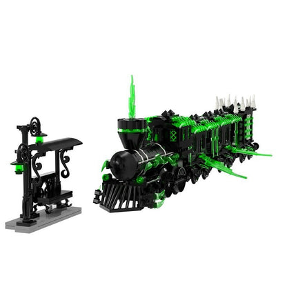 Halloween Ghost Train MOC Building Kit | Haunted Fantasy Locomotive - 12