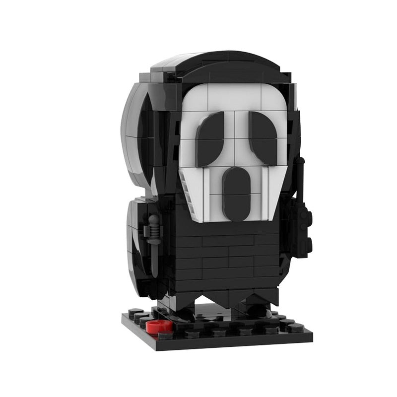 Halloween Screaming Mask Cube Character MOC Building Kit - 1