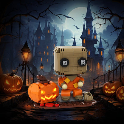 Halloween Trick Or Treat MOC Building Kit | Spooky Display Scene - 2