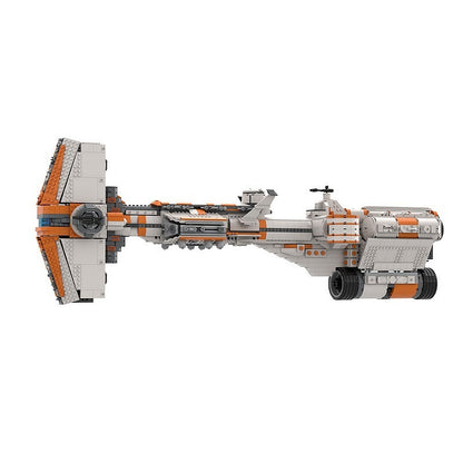 Hammerhead Space Corvette MOC Capital Ship Building Kit - 8