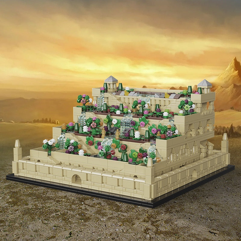 Hanging Gardens of Babylon Building Kit | LEGO-Compatible MOC - 2