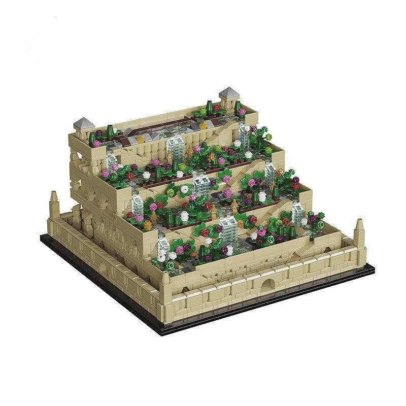 Hanging Gardens Of Babylon MOC Building Kit | Ancient Architecture Model - 1