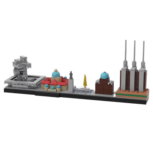 Hannover Skyline Building Kit | LEGO-Compatible MOC - 1
