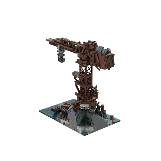Harbour Crane Building Kit | Ninjago City | MOC-187375 - 2