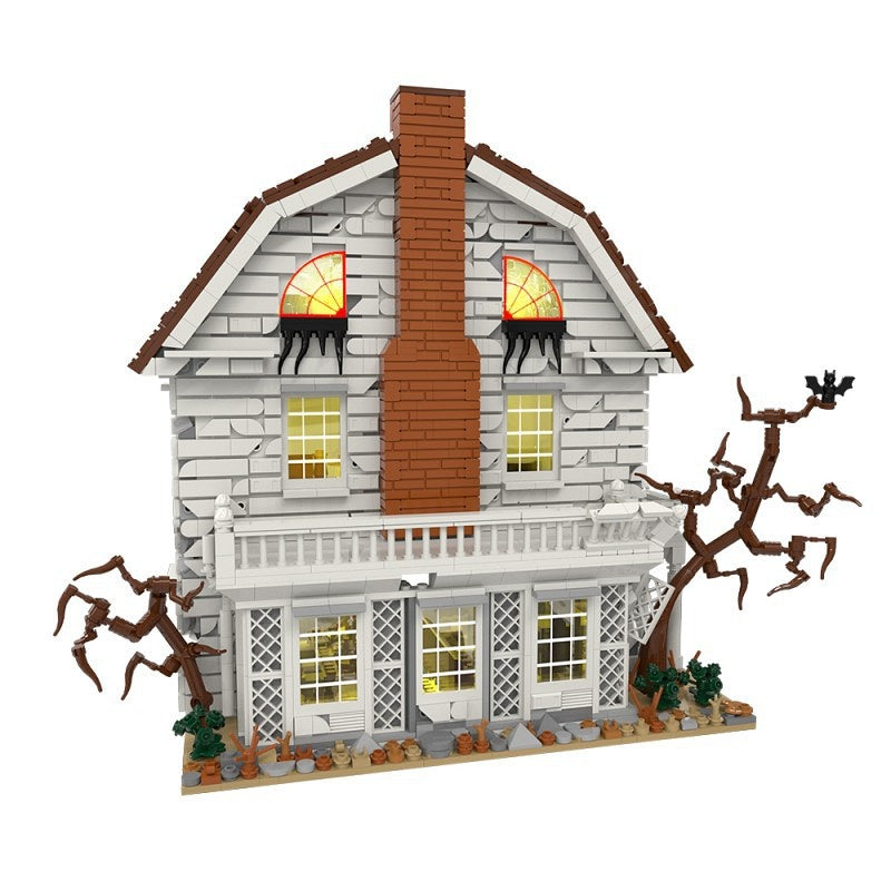 Haunted Apartment MOC Building Kit | Horror Architecture Model - 6