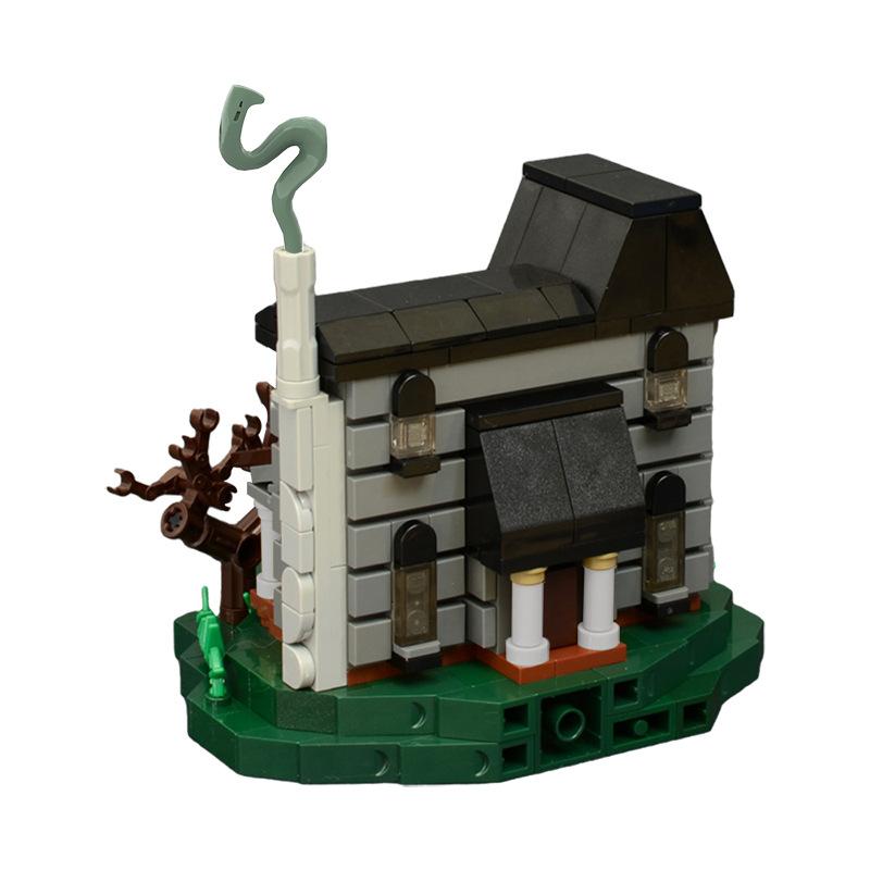 Haunted House Building Kit | Halloween | LEGO-Compatible MOC - 2