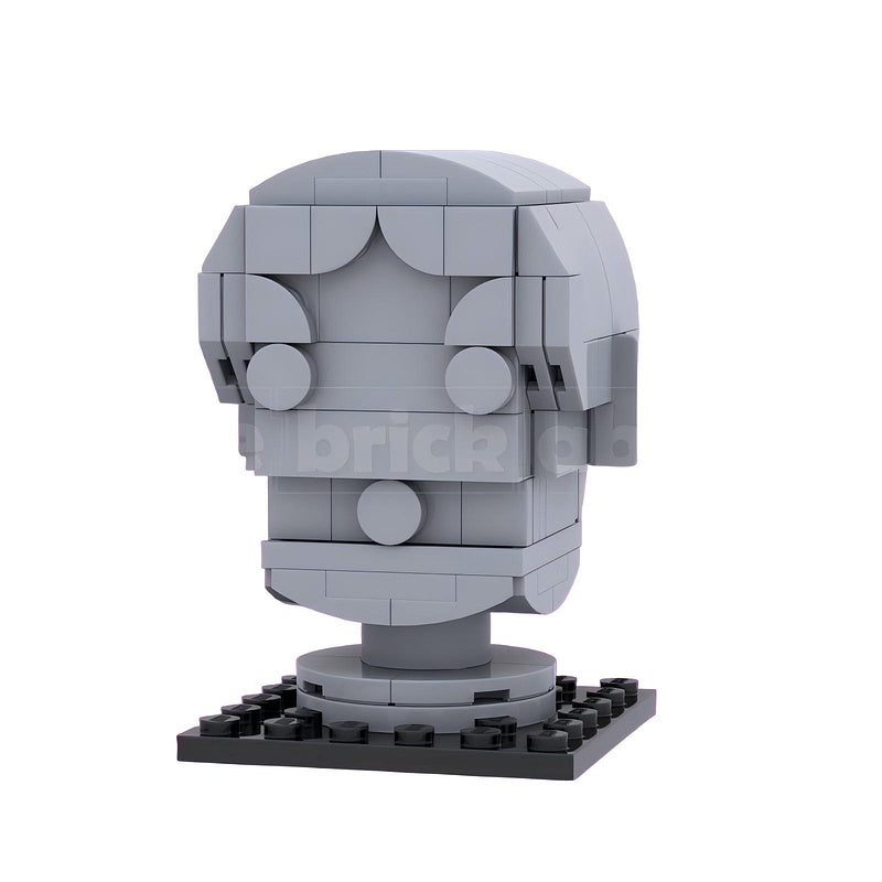 Haunted Manor Ghost Character BrickHeadz Building Kit | LEGO-Compatible MOC - 12