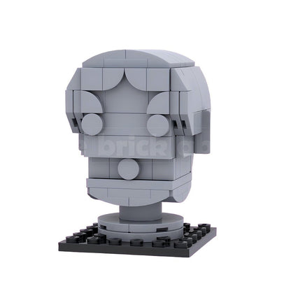 Haunted Manor Ghost Character BrickHeadz Building Kit | LEGO-Compatible MOC - 12