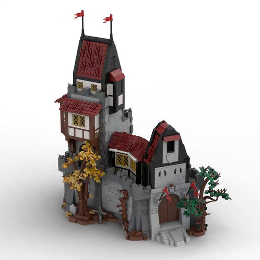 Haunted Witch's Keep Medieval Castle MOC Building Kit - 1
