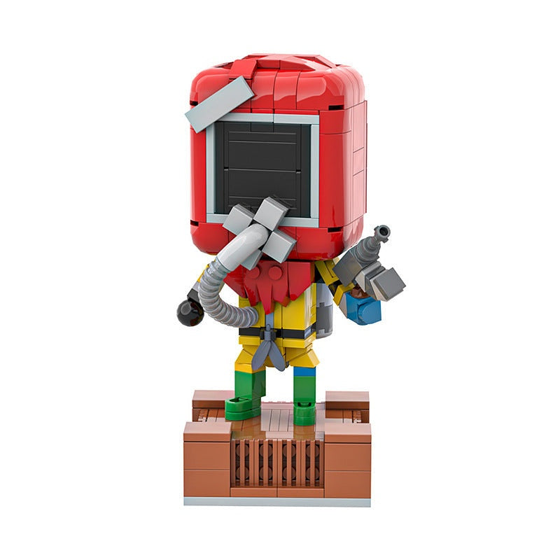 Hazmat Survival Character MOC Building Kit | Post Apocalyptic Figure - 1