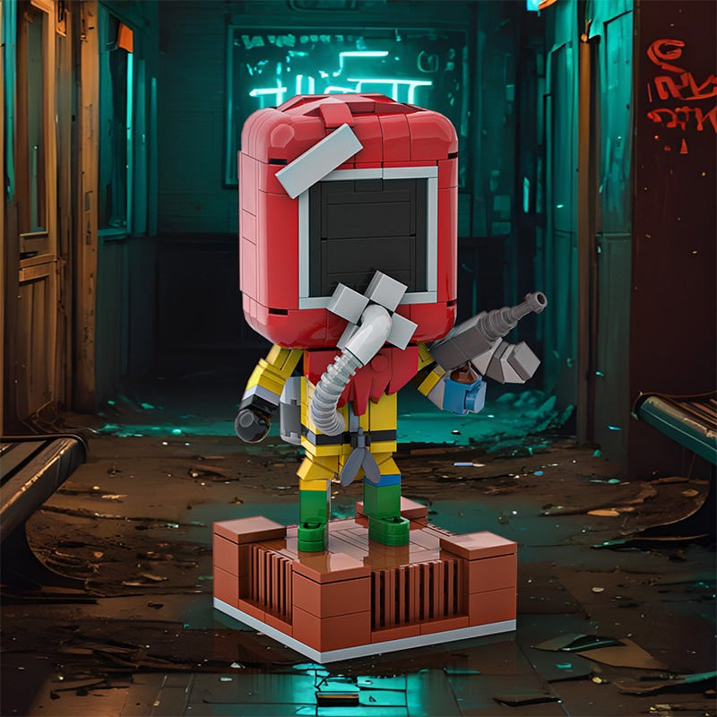 Hazmat Survival Character MOC Building Kit | Post Apocalyptic Figure - 2