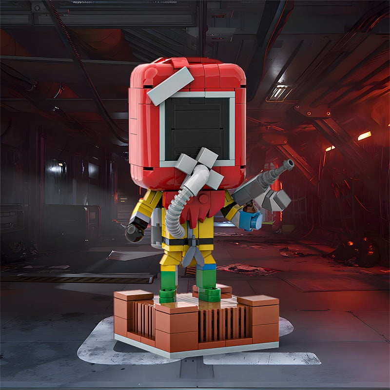 Hazmat Survival Character MOC Building Kit | Post Apocalyptic Figure - 3