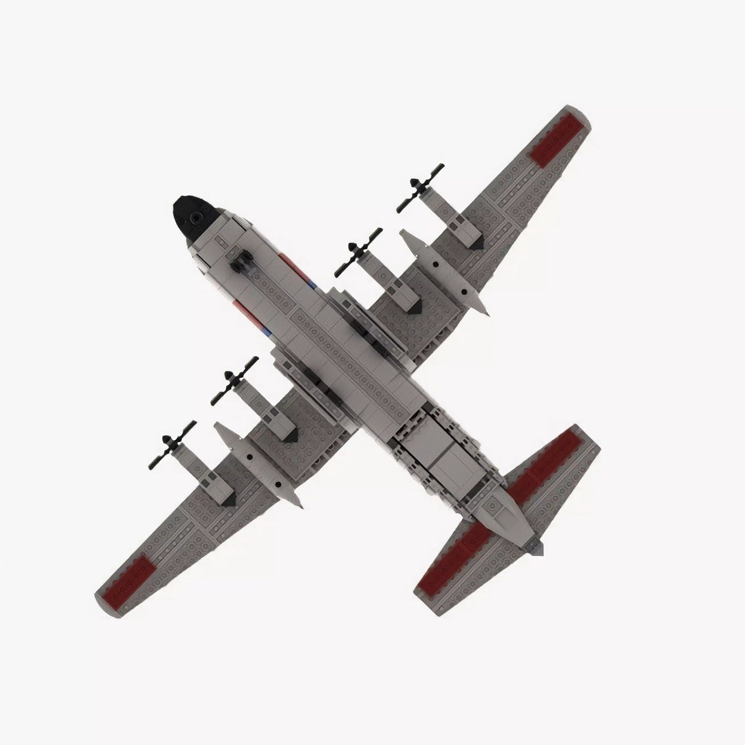 HC-130 Hercules USCG Building Kit | Mini-Scale | LEGO-Compatible MOC - 3
