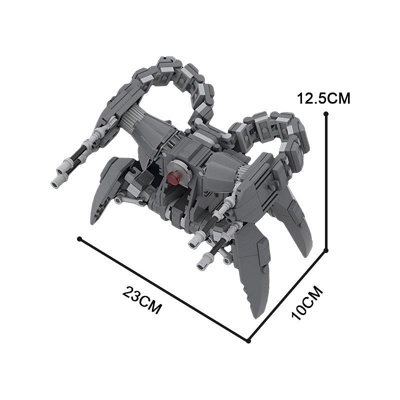 Heavy Annihilator Battle Droid MOC Building Kit | Robot Model - 4