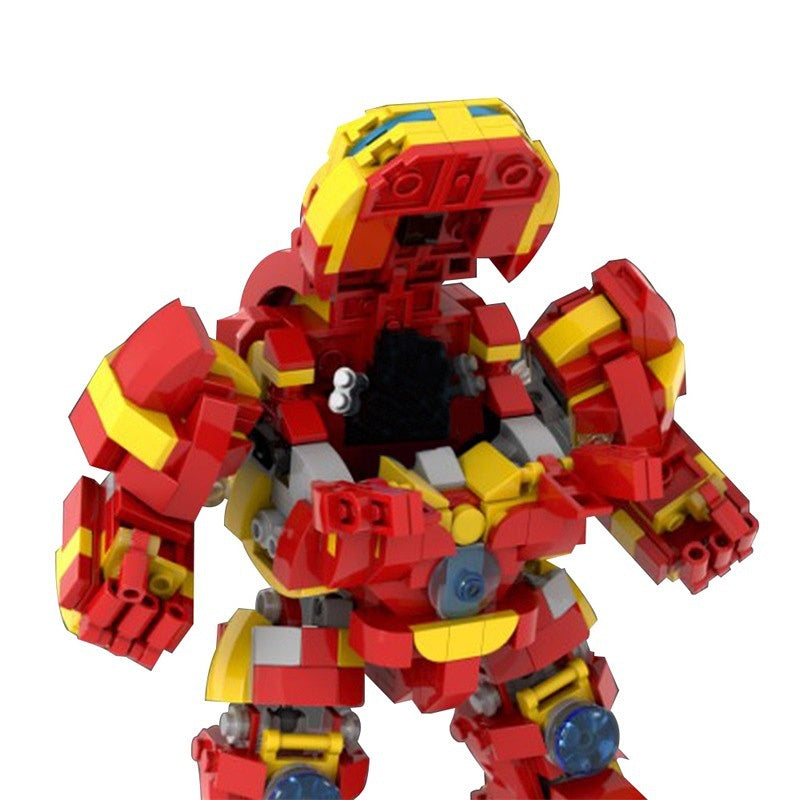 Heavy Armor Superhero Mecha Building Kit | LEGO-Compatible MOC - 2