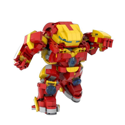Heavy Armor Superhero Mecha Building Kit | LEGO-Compatible MOC - 3
