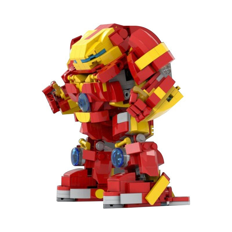 Heavy Armor Superhero Mecha Building Kit | LEGO-Compatible MOC - 5