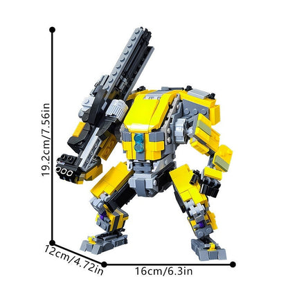 Heavy Assault Titan Mech MOC Robot Building Kit | Sci-Fi Combat Model - 3