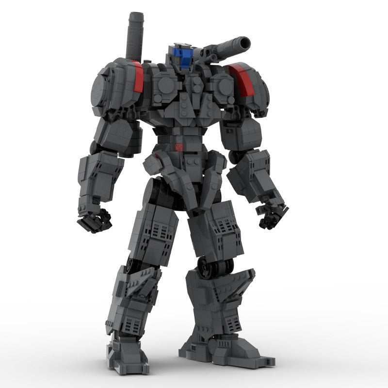 Heavy Combat Mecha MOC Building Kit | 14-Inch Sci-Fi Mechanical Figure - 2