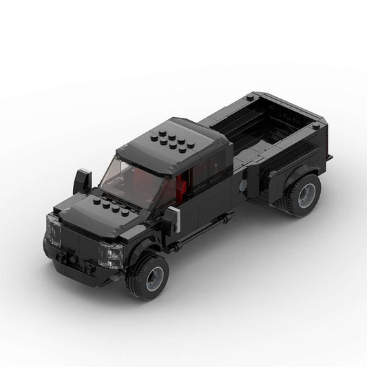 Heavy Duty F-450 Style Pickup Building Kit | LEGO-Compatible MOC - 1