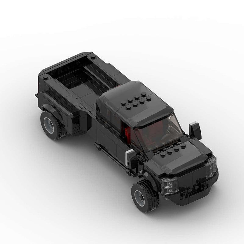 Heavy Duty F-450 Style Pickup Building Kit | LEGO-Compatible MOC - 3