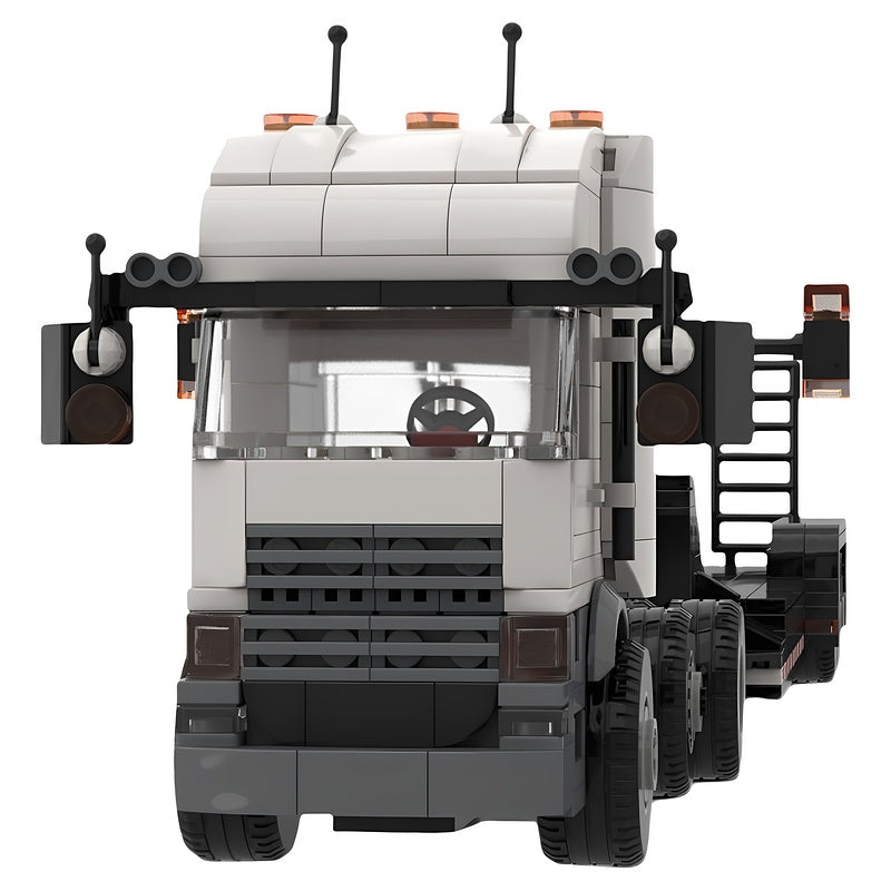 Heavy-Duty Lorry With Trailer MOC Building Kit - 1