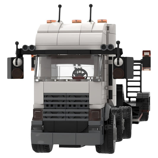 Heavy-Duty Lorry With Trailer MOC Building Kit - 1