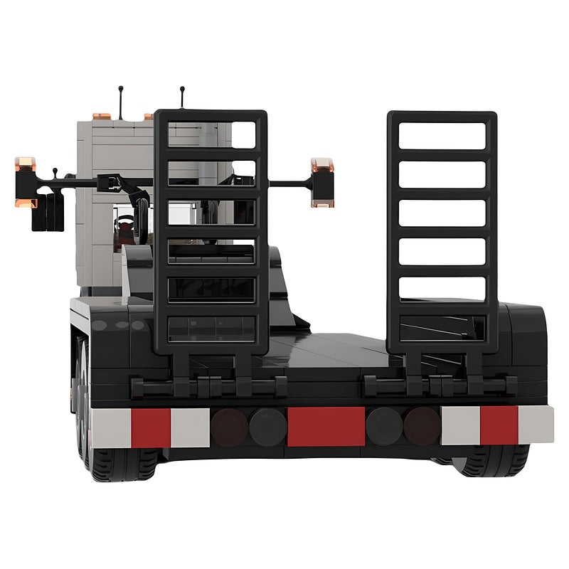 Heavy-Duty Lorry With Trailer MOC Building Kit - 4