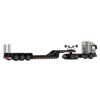 Heavy-Duty Lorry With Trailer MOC Building Kit - 5