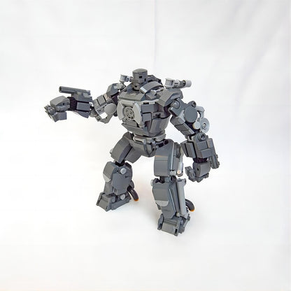 Heavy Industrial Assault Mecha MOC Building Kit - 2