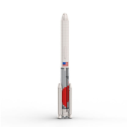 Heavy-Lift Vulcan Rocket MOC Building Kit | 1:110 Scale Space Model - 2