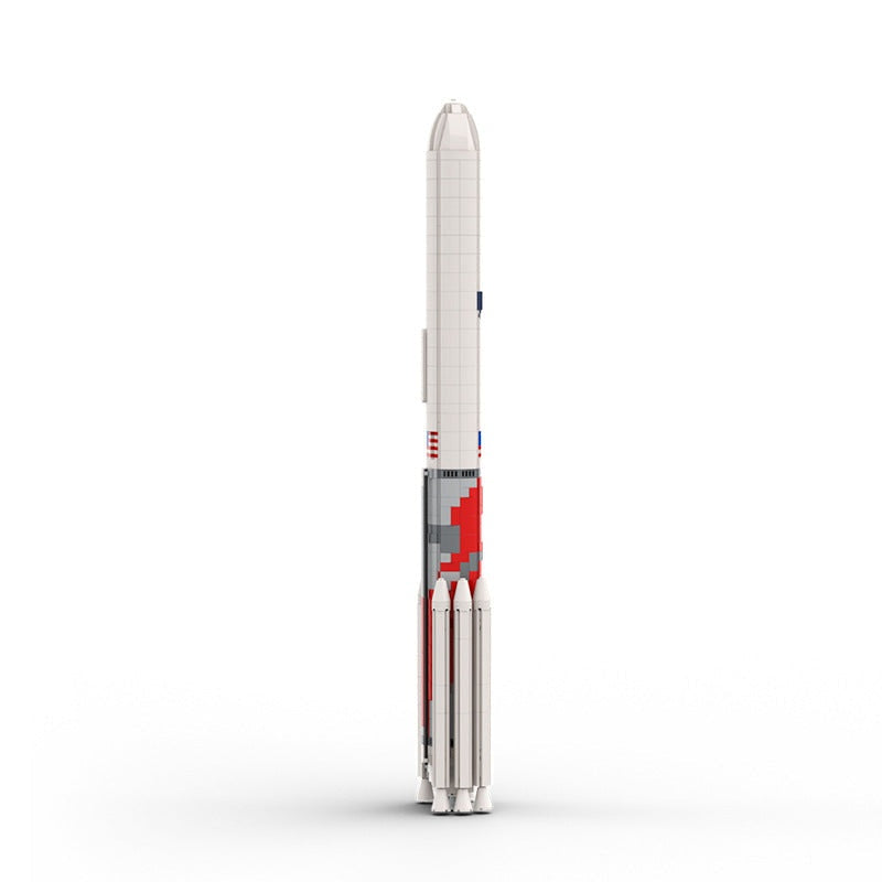 Heavy-Lift Vulcan Rocket MOC Building Kit | 1:110 Scale Space Model - 3