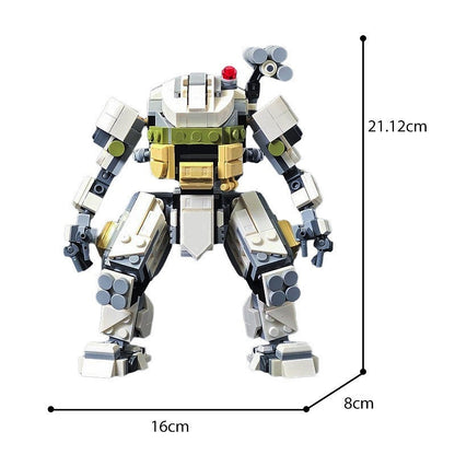 Heavy Ogre-Type Assault Titan Mech MOC Building Kit | Combat Robot - 5