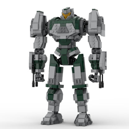 Heavy-Weapon Carrier Mecha MOC Building Kit | Sci-Fi Mechanical Figure - 2