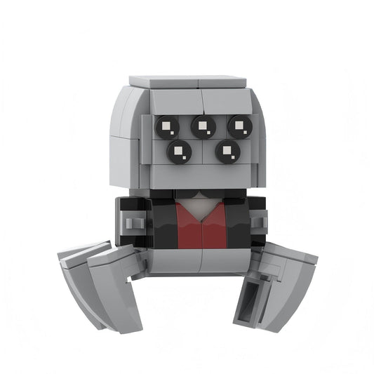 henry j. waternoose iii brickheadz building kit | monsters inc | moc-227959 - 1