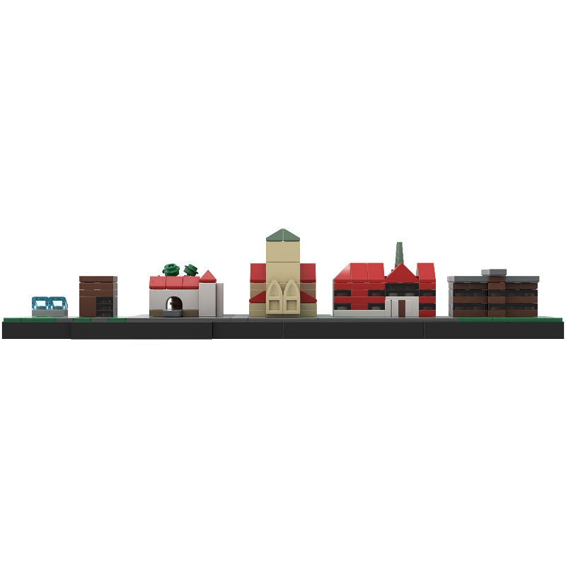 Herne Skyline Building Kit | LEGO-Compatible MOC - 3