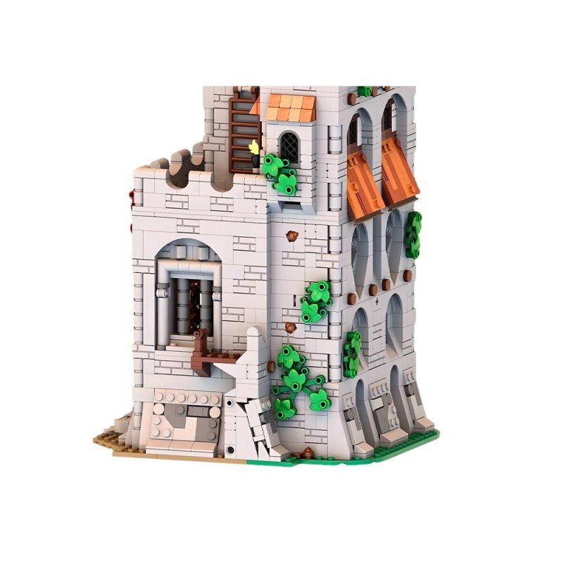 Hero's Hall Modular Castle Keep MOC Building Kit | Compatible MOC - 4
