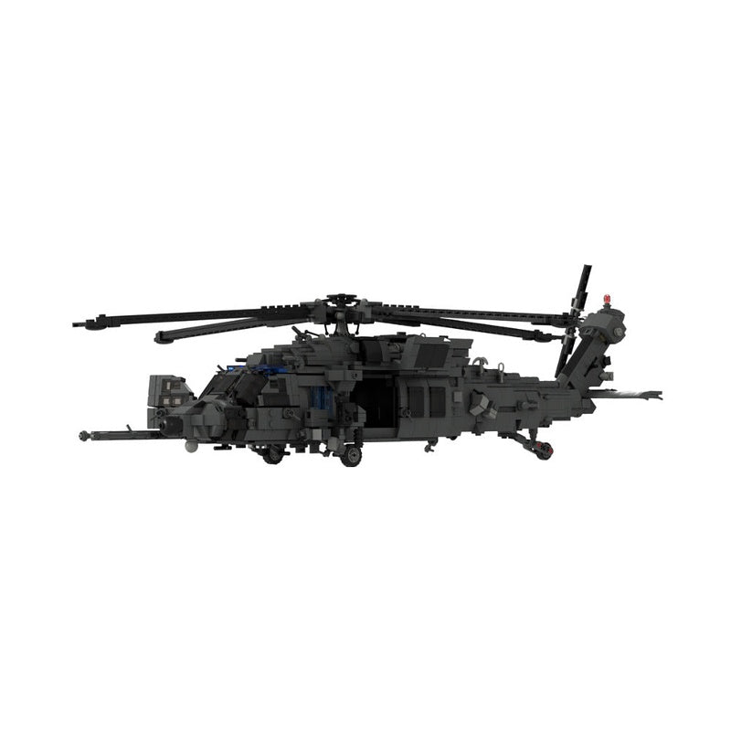 HH-60W Rescue Helicopter MOC Building Kit | Aviation Vehicle Model - 2