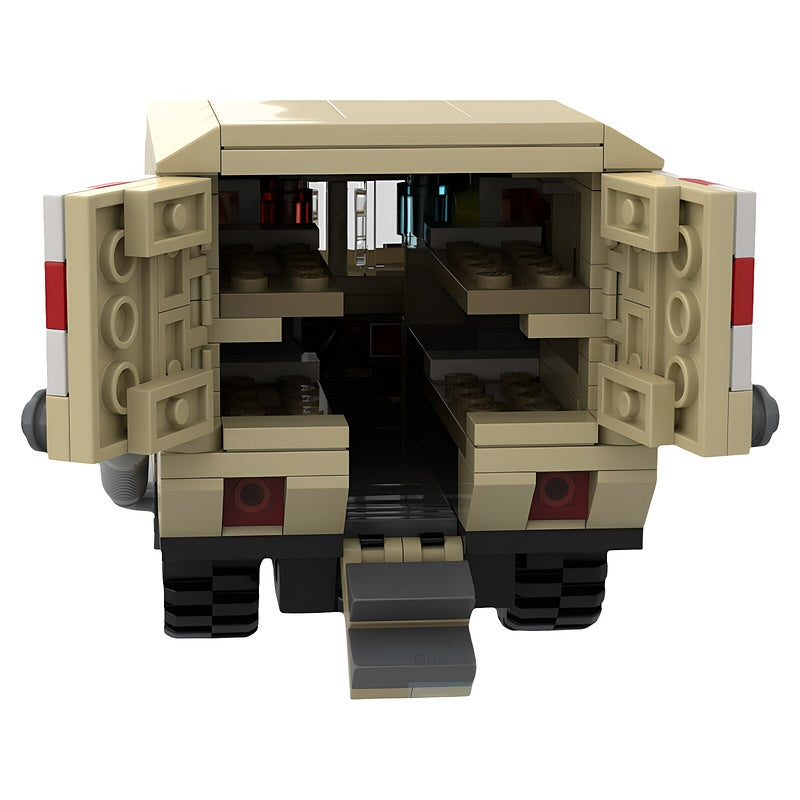 High-Capacity Tactical Ambulance 4x4 MOC Building Kit - 3