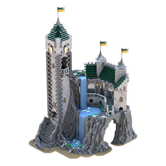 High Falls Escape Building Kit | LEGO-Compatible MOC - 1