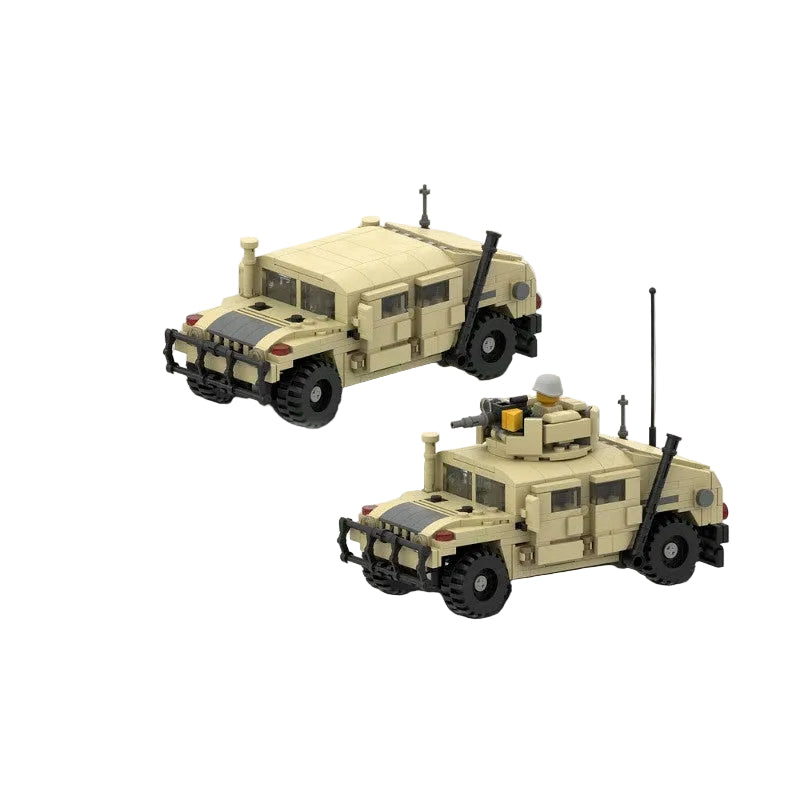 High-Mobility Multipurpose Wheeled Vehicle 1:35 Scale MOC Building Kit - 2