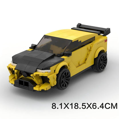High-Performance V8 Twin Turbo Hyper SUV Building Kit | LEGO-Compatible MOC - 6