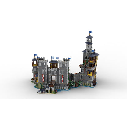 Hightower Castle MOC Mechanical Medieval Fortress Building Kit - 1