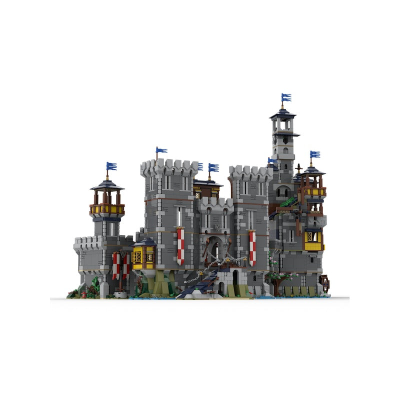 Hightower Castle MOC Mechanical Medieval Fortress Building Kit - 2