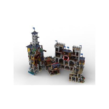 Hightower Castle MOC Mechanical Medieval Fortress Building Kit - 4