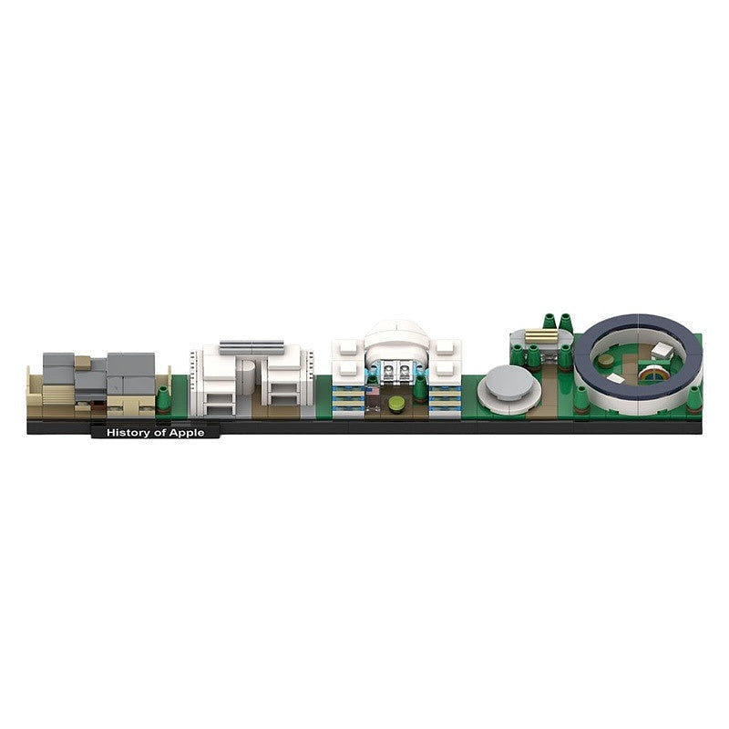 History Of Technology Skyline MOC Computer Evolution Building Kit - 4