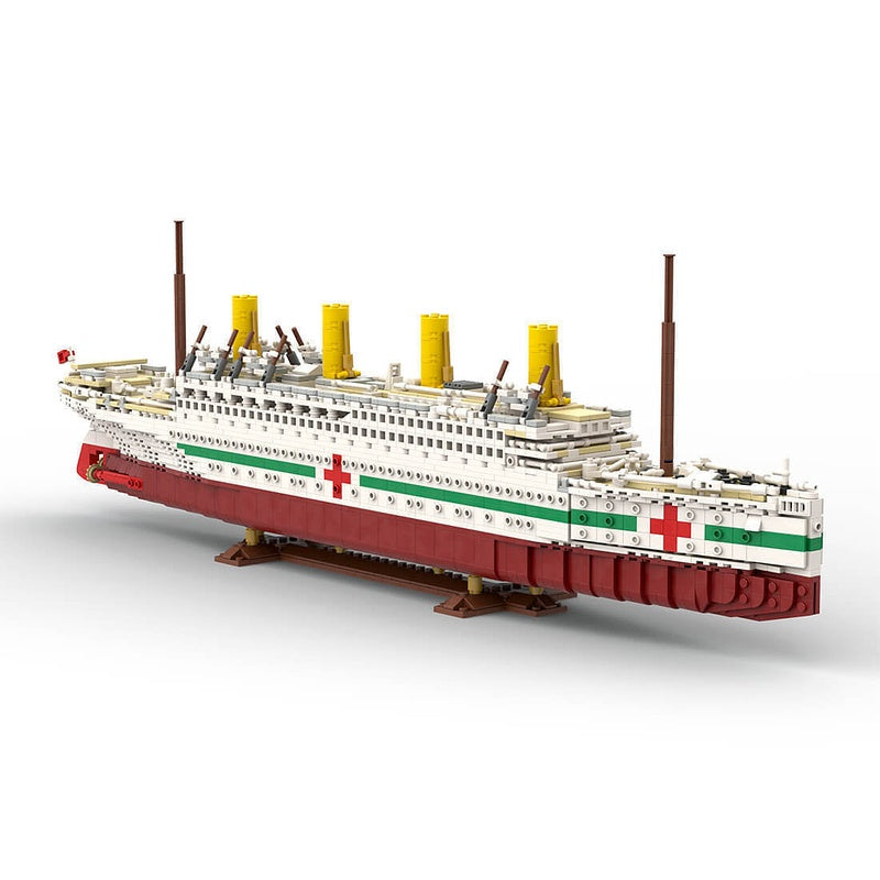 HMHS Britannic Historic Hospital Ship MOC Building Kit | 1:400 Scale - 1