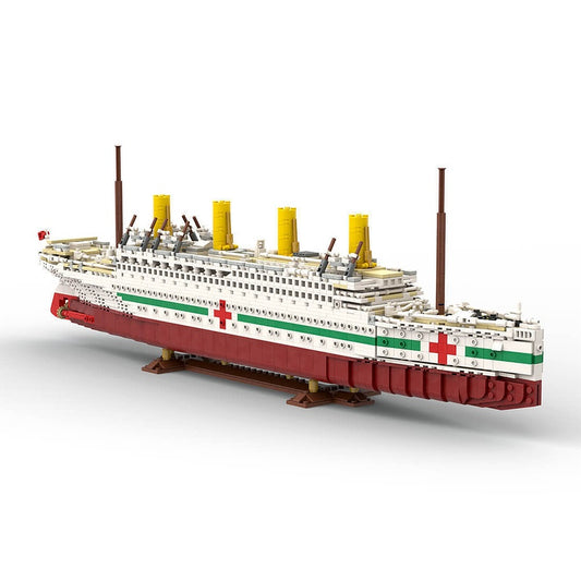 HMHS Britannic Historic Hospital Ship MOC Building Kit | 1:400 Scale - 1