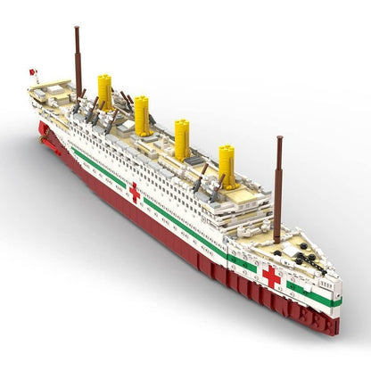HMHS Britannic Historic Hospital Ship MOC Building Kit | 1:400 Scale - 5