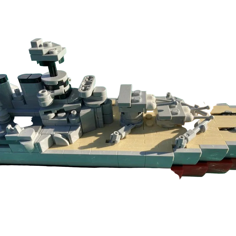 HMS Hood Battlecruiser Building Kit | LEGO-Compatible MOC - 2